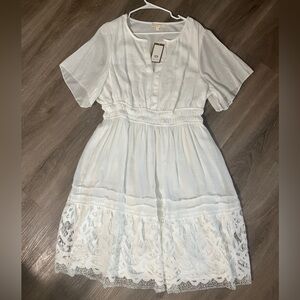 White Lace Dress
